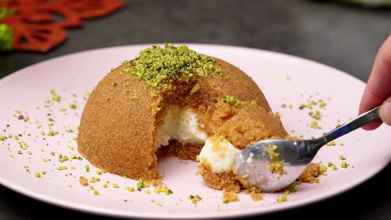 طريقة حلوى السميد التركية