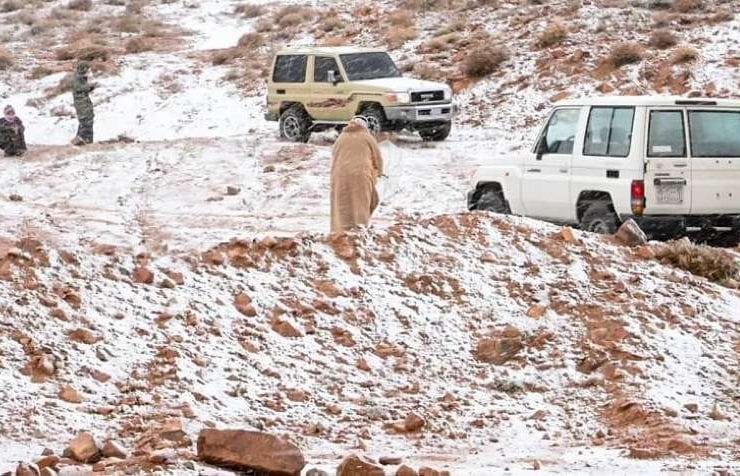 مرتفعات جبل اللوز في تبوك