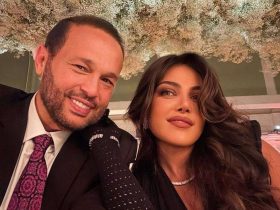 ريهام حجاج وزوجها محمد حلاوة