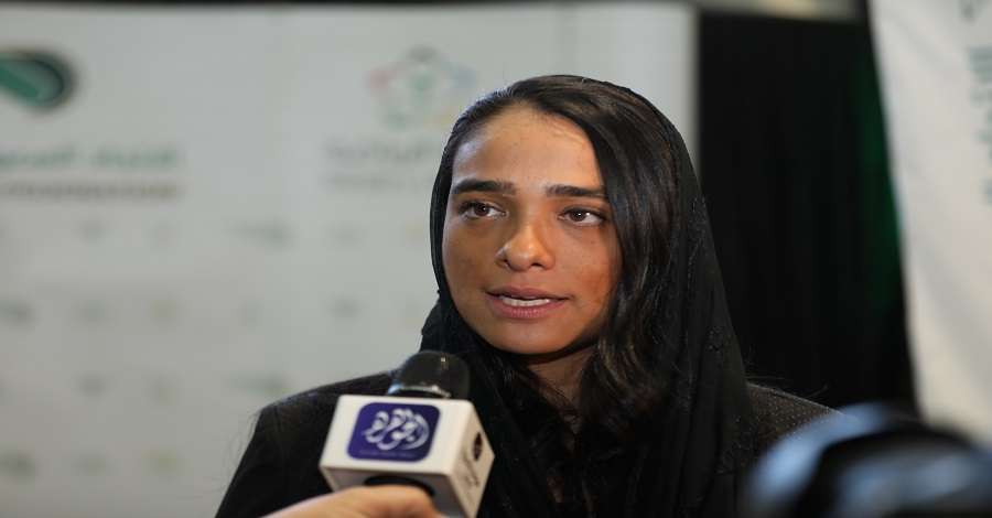 رشا الخميس نائب رئيس الاتحاد السعودي للملاكمة