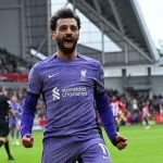 النجم الدولي المصري محمد صلاح مهاجم نادي ليفربول الإنجليزي