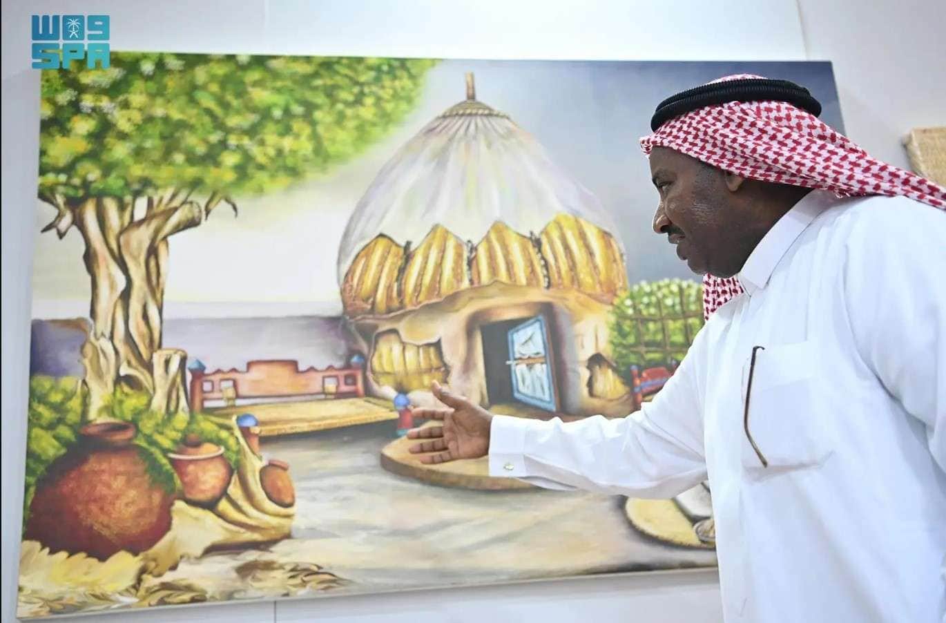 معرض تشكيلي بشتاء جازان 24
