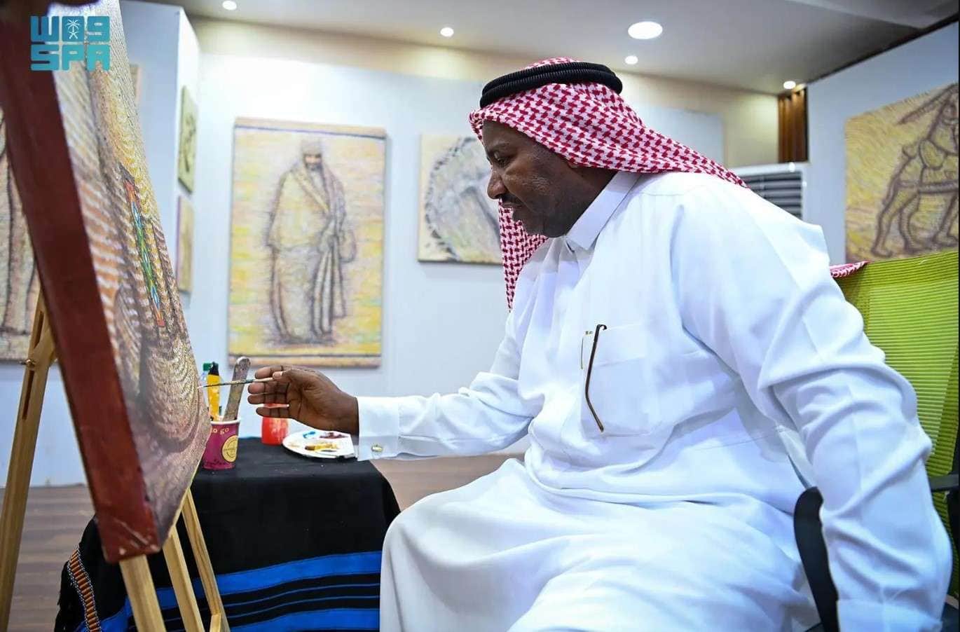 معرض تشكيلي بشتاء جازان 24