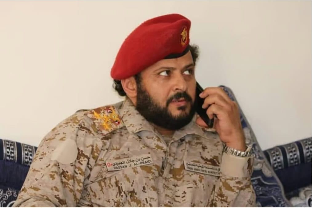 اللواء حسن بن جلال العبيدي مدير دائرة التصنيع الحربي في وزارة الدفاع