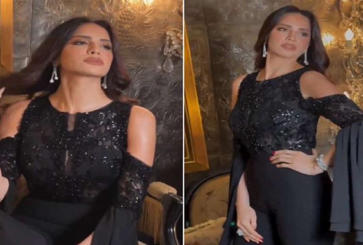 إطلالة آمال ماهر في دار الأوبرا