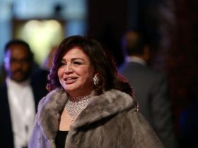 إطلالات النجمات بالفرو في ليلة سعودية مصرية