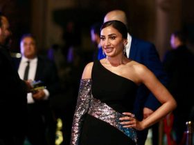 دينا الشربيني من حفل ليالي سعودية مصرية