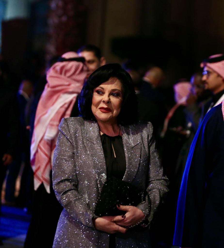 إسعاد يونس من حفل ليالي سعودية مصرية