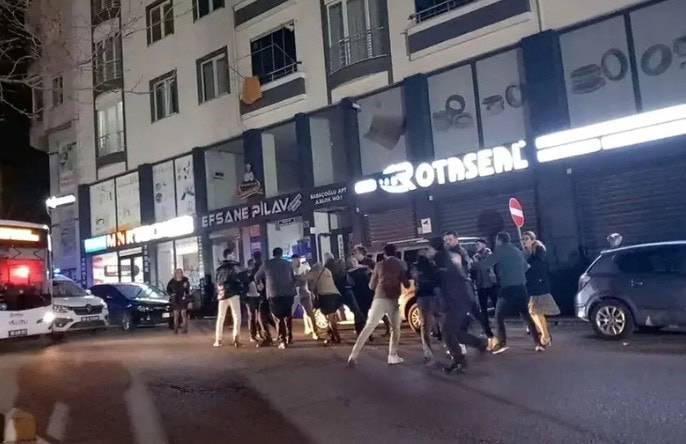 مشاجرة بحفل الزفاف