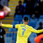 البرتغالي كريستيانو رونالدو لاعب النصر السعودي