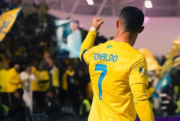 كريستيانو رونالدو لاعب النصر