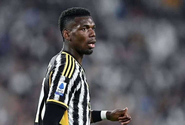 بول بوجبا لاعب نادي يوفنتوس الإيطالي