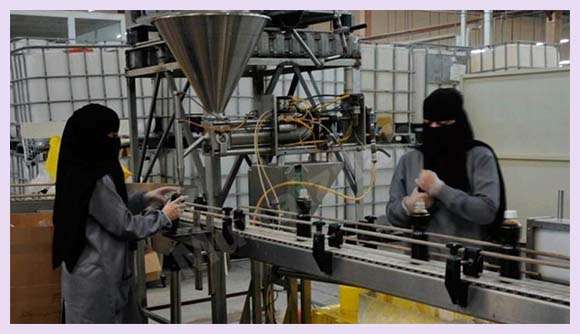 المرأة العاملة في المملكة