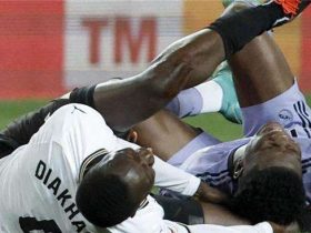 إصابة دياخابي لاعب فالنسيا
