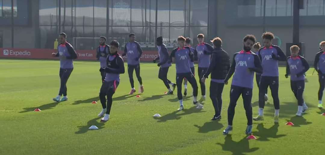 محمد صلاح يشارك في تدريبات ليفربول اليوم