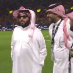 تركي آل الشيخ يصل ملعب الأول بارك