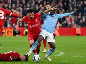 محمد صلاح في مباراة ليفربول ومانشستر سيتي