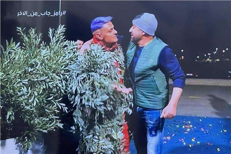 باسم سمرة وأحمد السقا في رامز جاب من الآخر