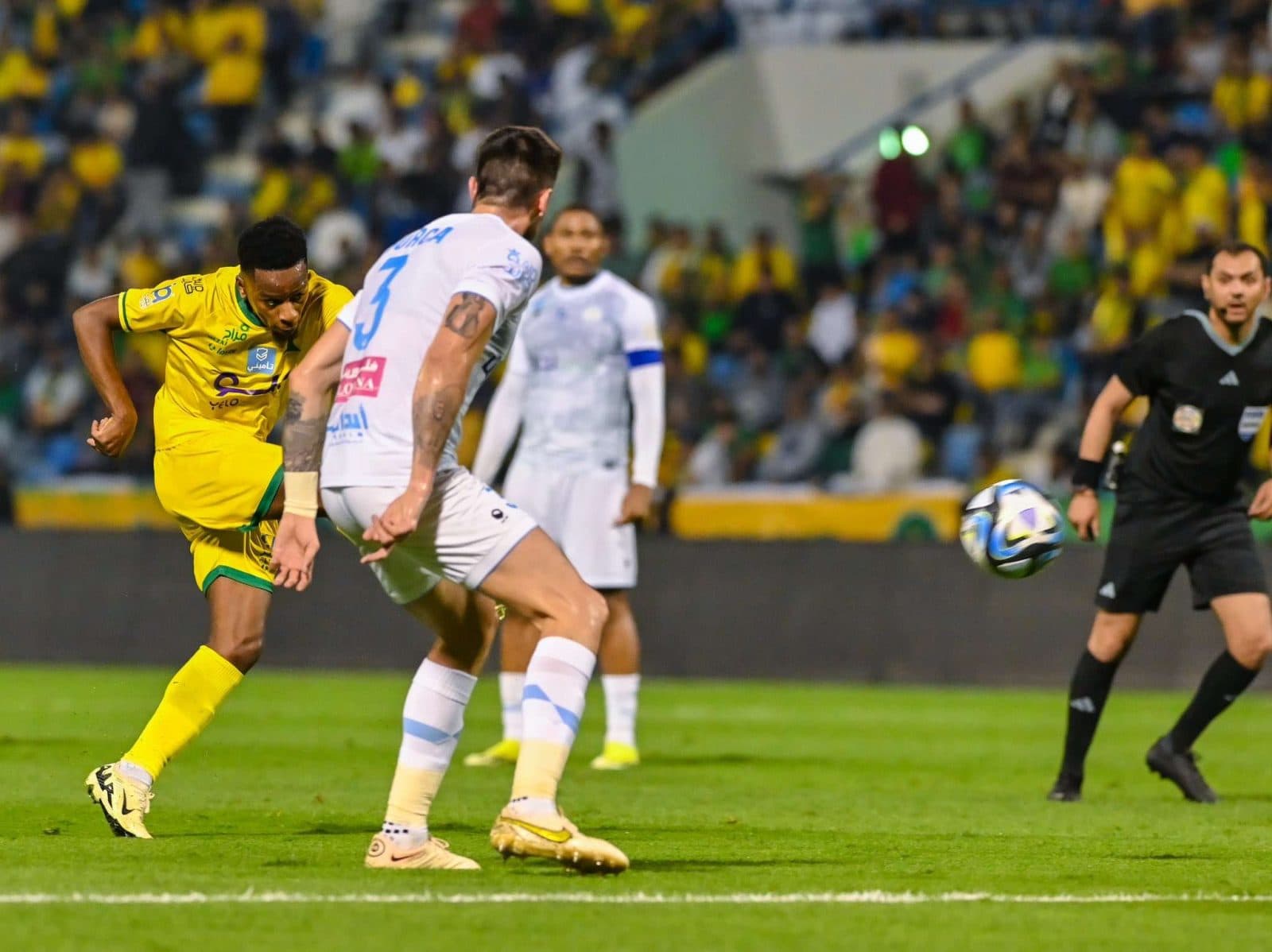 مباراة الخليج ضد الأخدود في الدوري السعودي