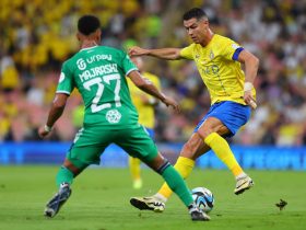 كريستيانو رونالدو في مباراة النصر والأهلي