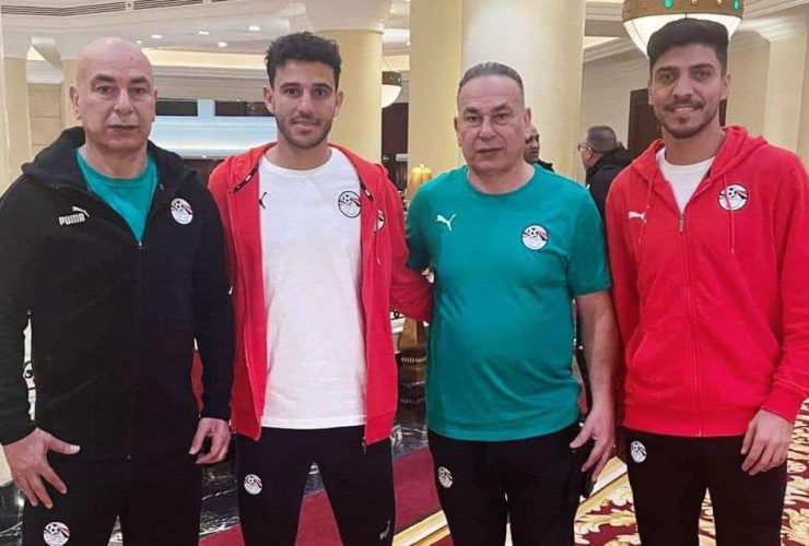 محمد شريف وحمدي فتحي في معسكر منتخب مصر