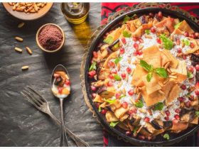 فتة الباذنجان