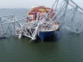 انهيار جسر بالتيمور