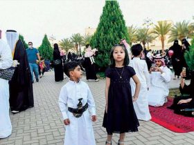 مظاهر العيد في السعودية.واس.