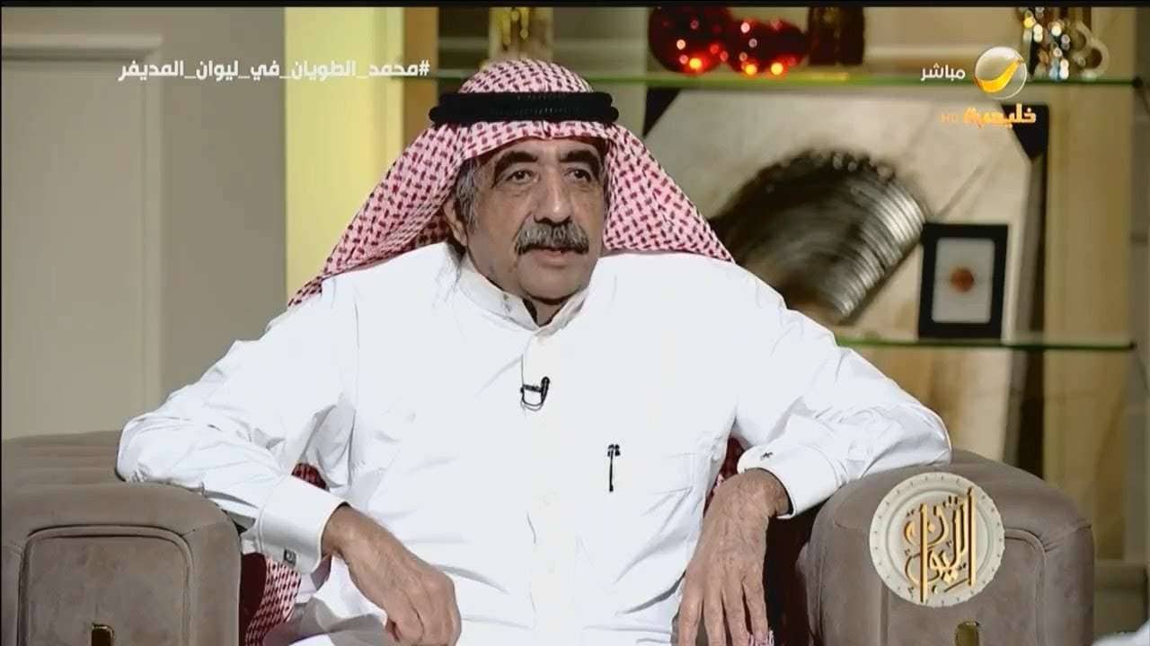 الفنان السعودي محمد الطويان