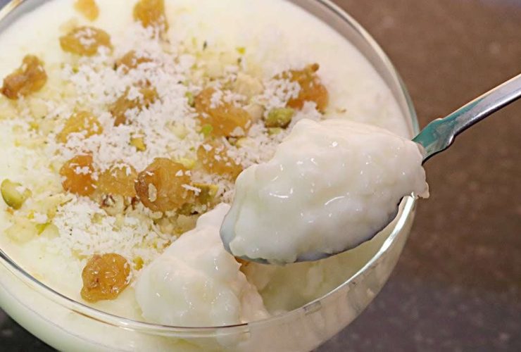 طريقة عمل الأرز بلبن في المنزل