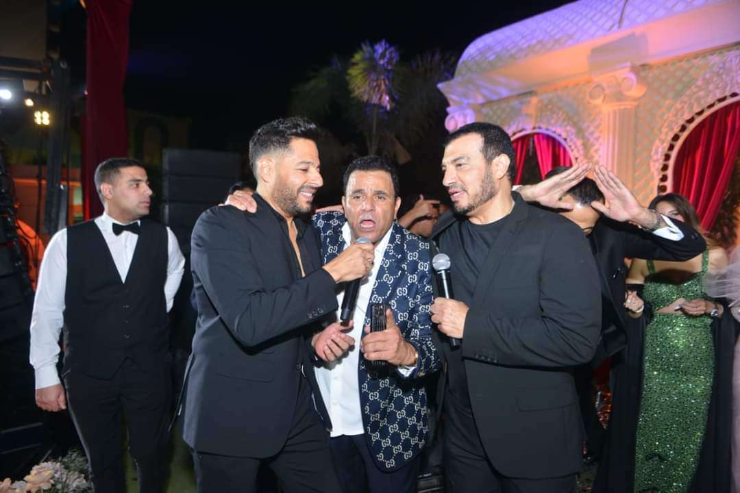 حفل زفاف نجل محمد فؤاد