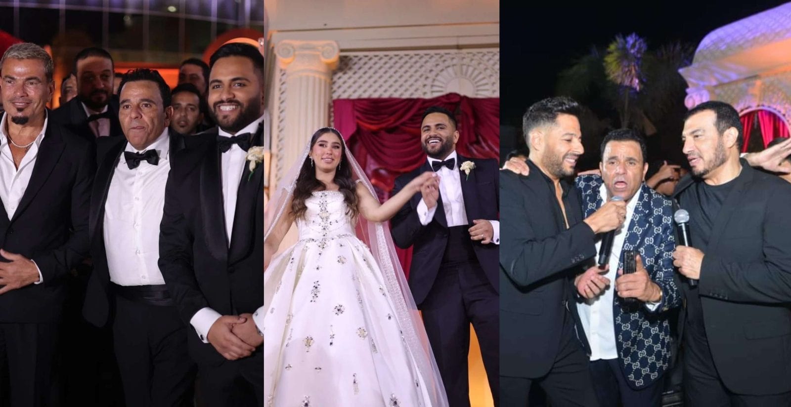 حفل زفاف نجل محمد فؤاد
