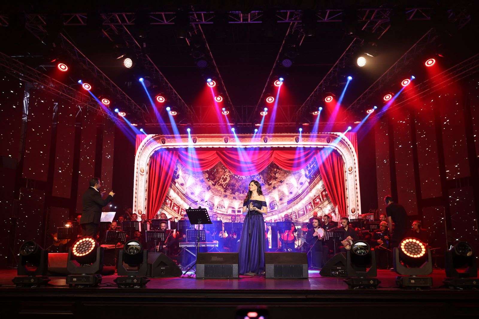 حفل آمال ماهر بالتجمع الخامس