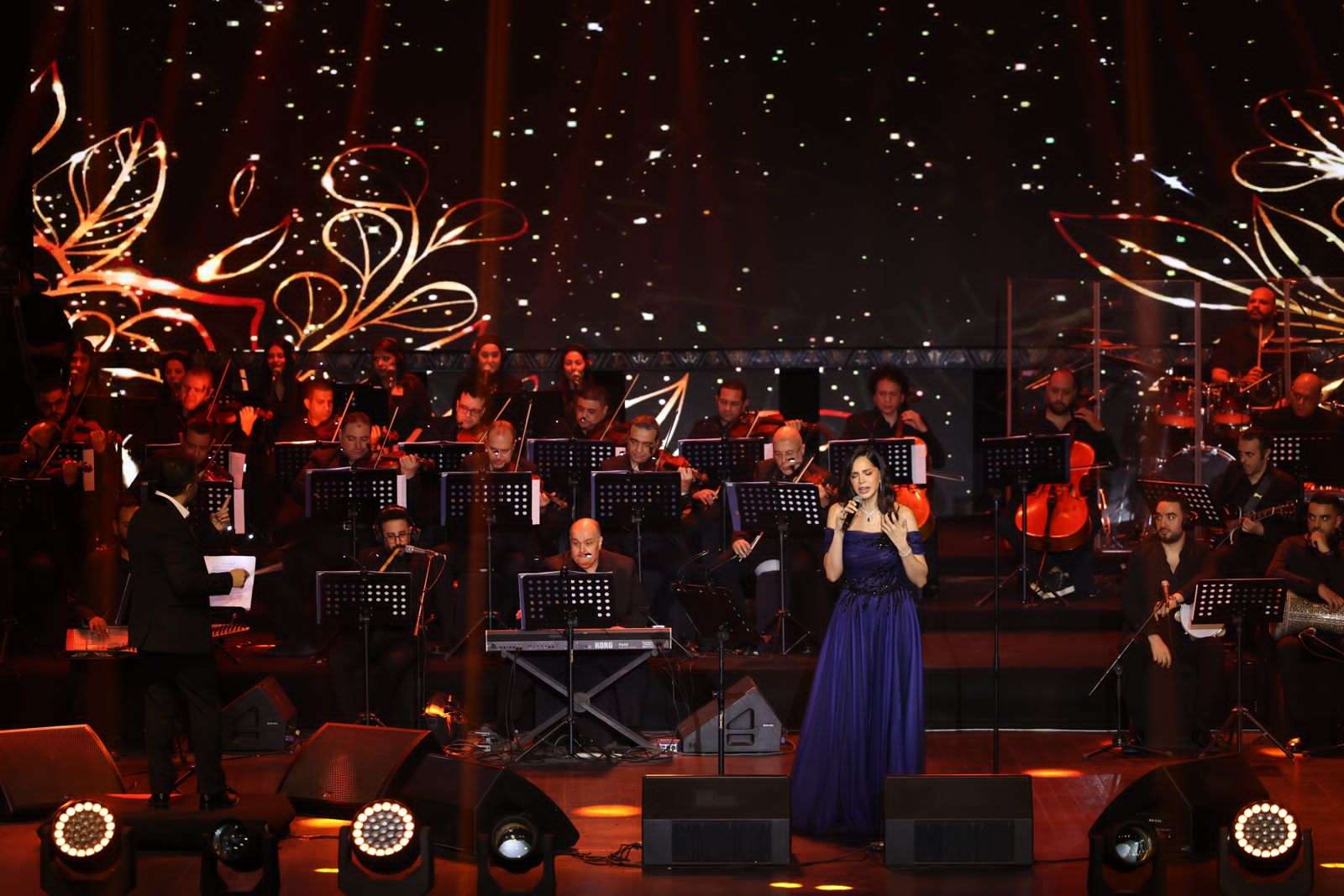 حفل آمال ماهر بالتجمع الخامس