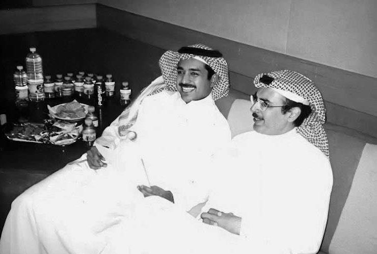 راشد الماجد مع بدر بن عبدالمحسن