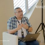 الكاتب والصحفي المصري محمد عبدالرحمن في مهرجان افلام السعودية