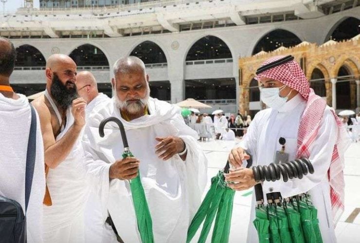 جهود المملكة العربية السعودية لراحة الحجاج في ظل ارتفاع درجات الحرارة