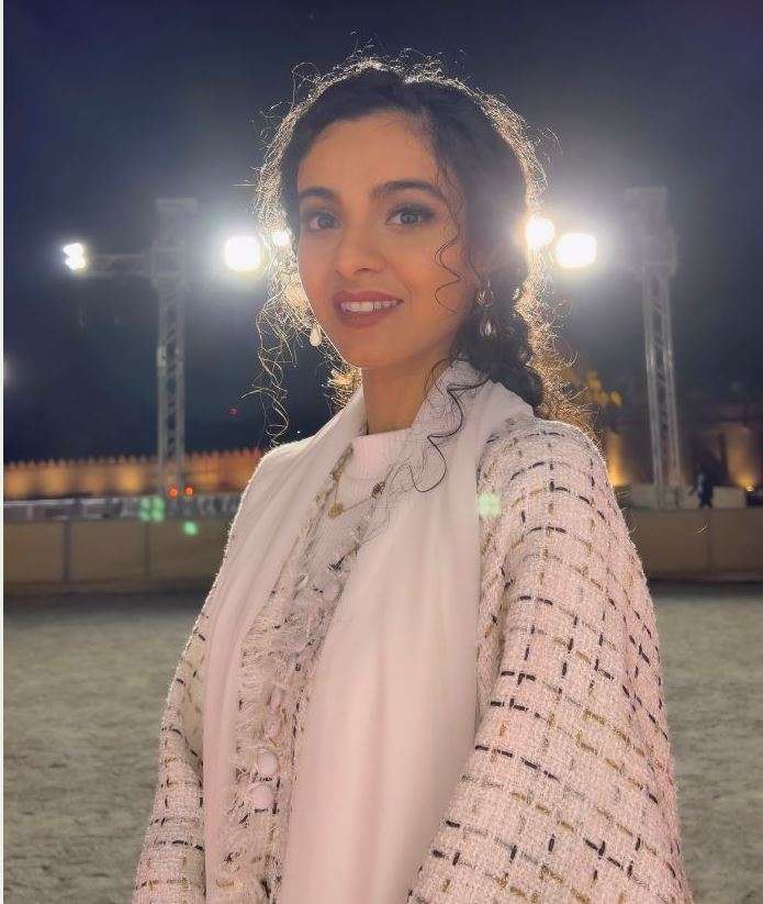 الممثلة الإماراتية ميرا المدفع