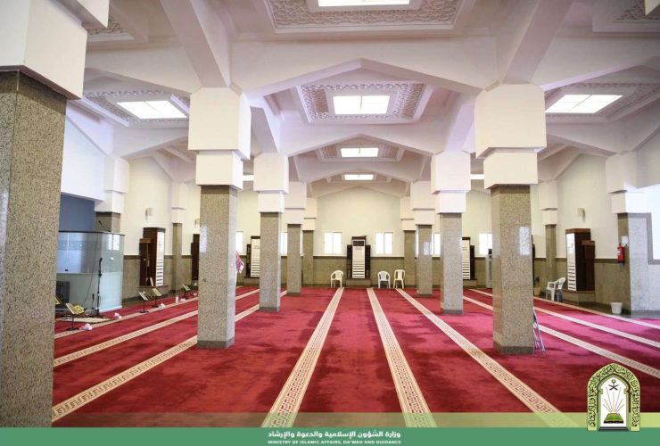 جاهزية مساجد الحجوزات الخمس