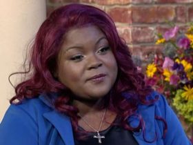 سيدة أمريكية تتناول الأسمنت والزجاج والخشب