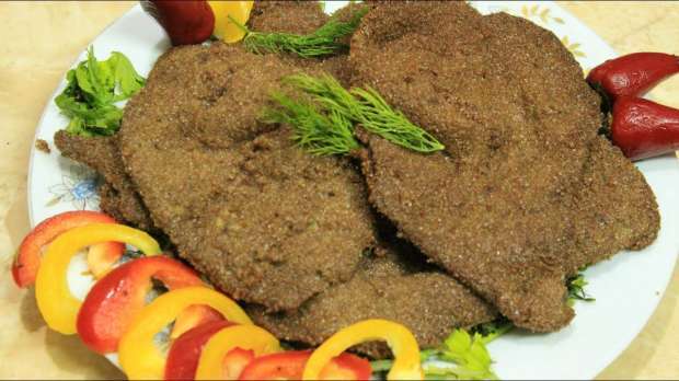 طريقة عمل الكبدة البانيه بالردة في المنزل