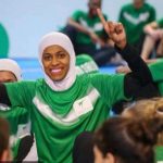 نجمة التايكوندو السعودية دنيا أبو طالب