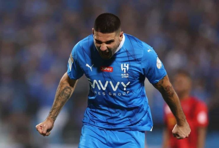 ميتروفيتش لاعب الهلال السعودي