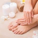 تشقّقات كعب القدم