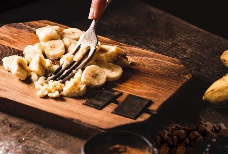 بسكويت الموز بالشوكولاتة.. طعم صحي