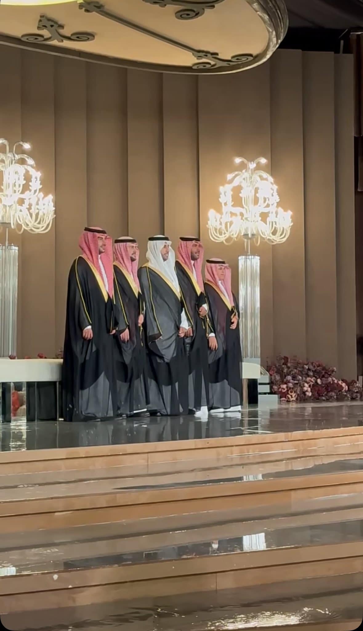 حفل زفاف أُُُسطوري لعائلة الراجحي بالرياض..تفاصيل