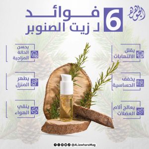 زيت الصنوبر.. طهري منزلك وبشرتك (إنفوجراف)