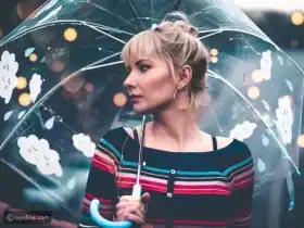 ضمان ثبات المكياج وقت المطر