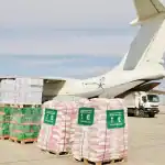 وصول الطائرة الإغاثية السعودية السادسة إلى دمشق ضمن الجسر الجوي الإغاثي