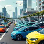 نظرة عامة على سوق السيارات الكهربائية العالمية في عام 2025